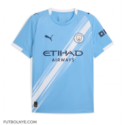 Camiseta Manchester City Tijjani Reijnders #4 Primera Equipación 2025-26 manga corta Camiseta Manchester City Tijjani Reijnders #4 Primera Equipación 2025-26 manga corta